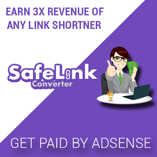 Make Money By Shorten Links – Safelinkconverter