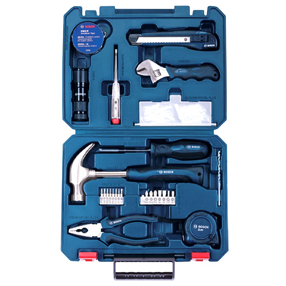 Bosch Hand Tool Kit (Blue, 66 pieces)-CLASSIBLOGGER
