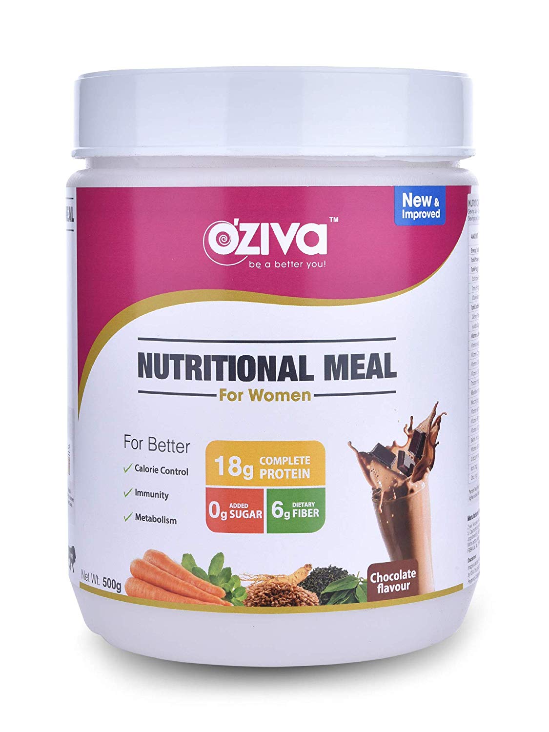 OZiva Nutritional Meal Shake-CLASSIBLOGGER