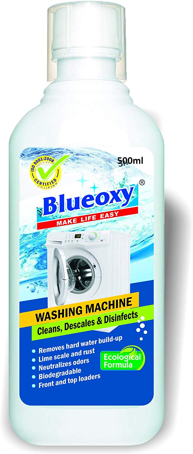 BLUEOXY Washing Machine Cleans, Descales and Disinfects-CLASSIBLOGGER