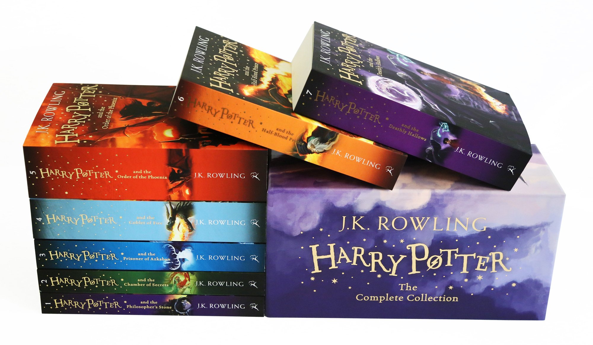Harry Potter 7 Volume Children'S Paperback Boxed Set The Complete Collection (Set of 7 Volumes)-CLASSIBLOGGER