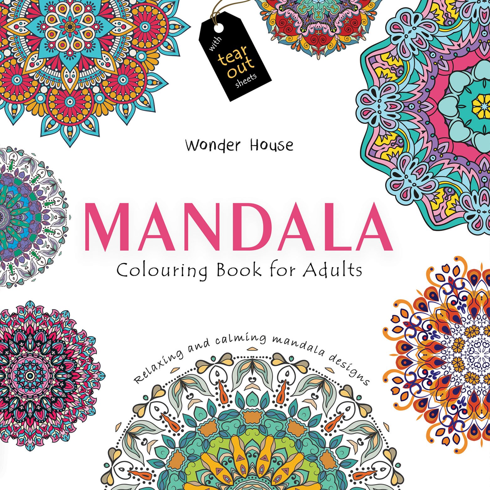 Mandala-Colouring Books for Adults with Tear Out Sheets-CLASSIBLOGGER