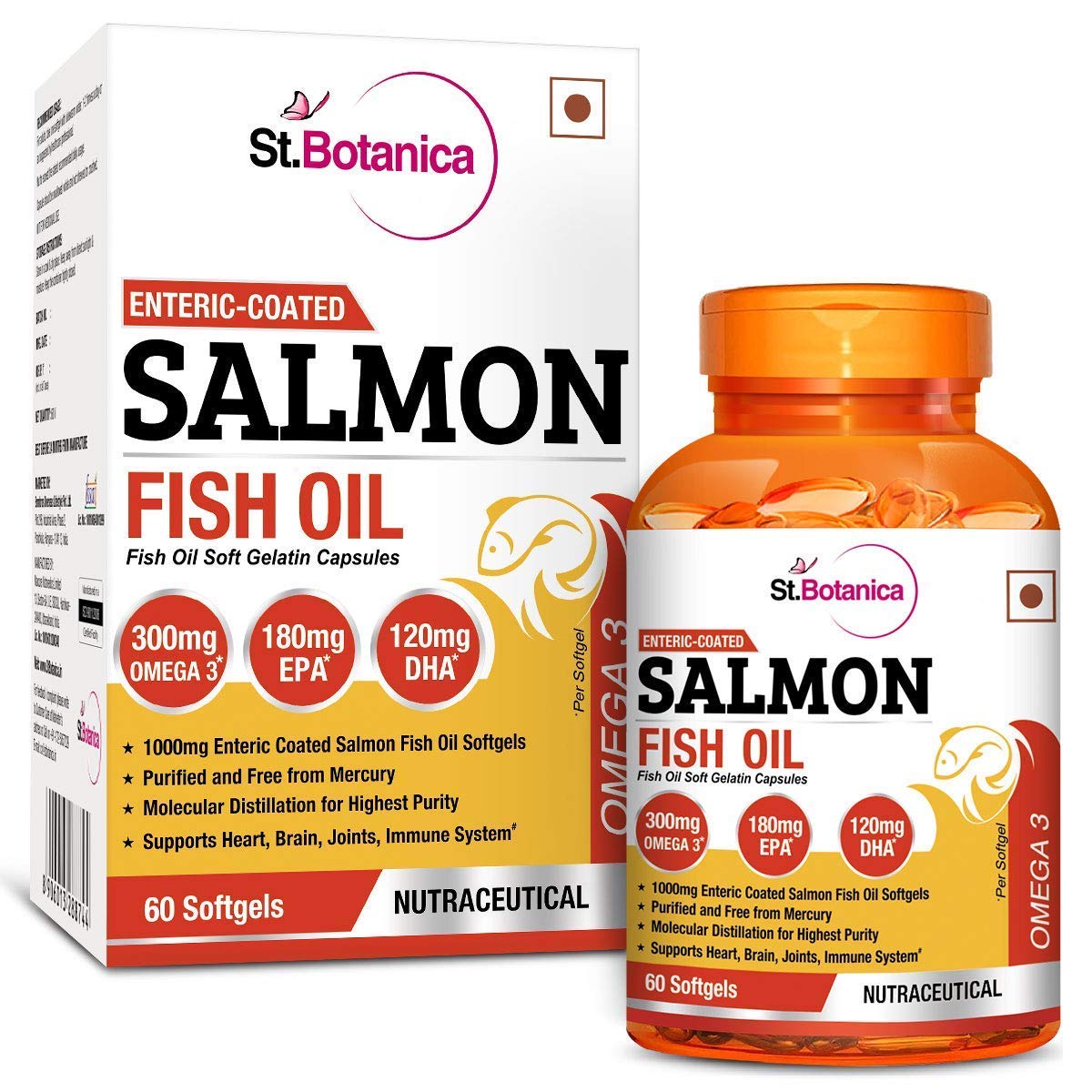 StBotanica Salmon Fish Oil Omega-3 1000mg-CLASSIBLOGGER