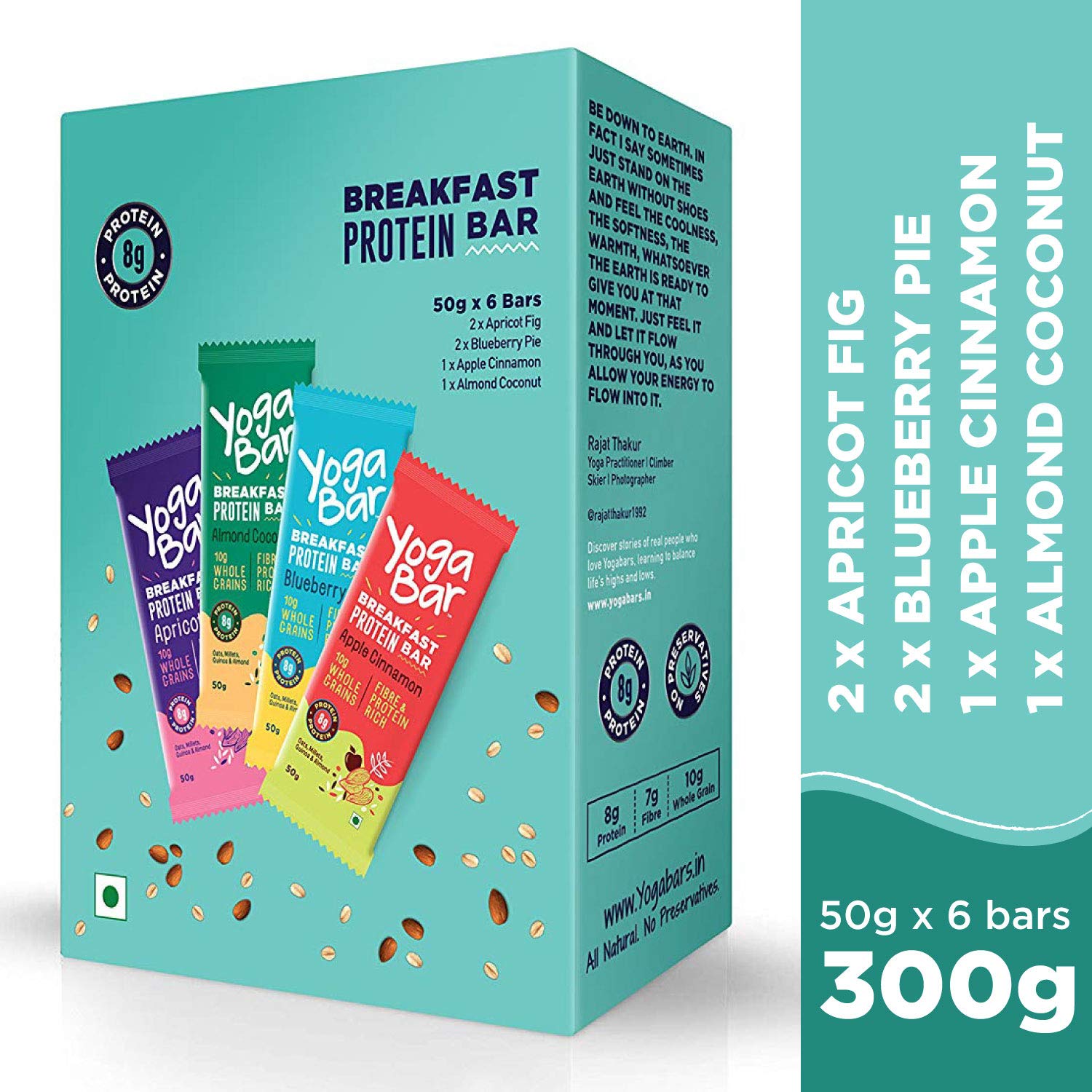 Yogabar Breakfast Protein Variety-CLASSIBLOGGER