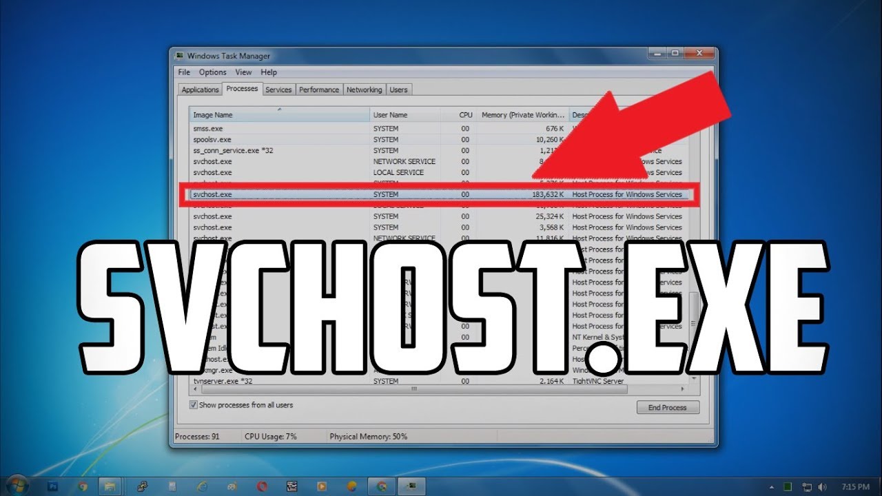 How to Prevent SVCHOST.EXE’s High Disk Usage
