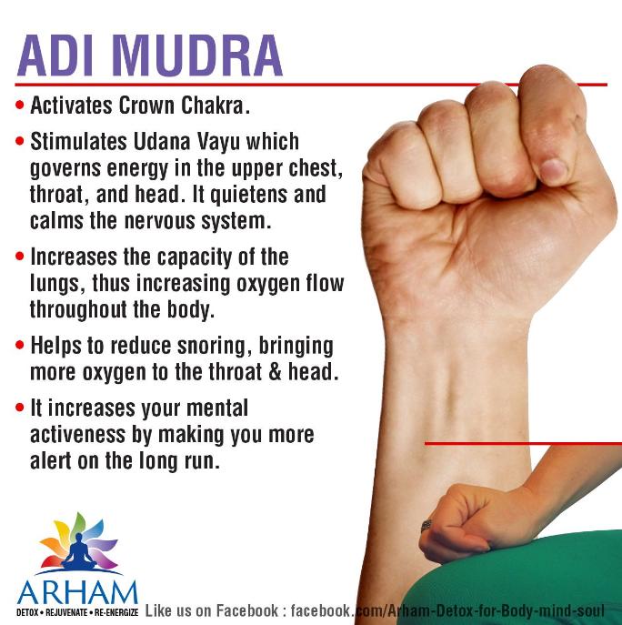 Adi Mudra-classiblogger web directory for mudras-List of Mudras for Good Health