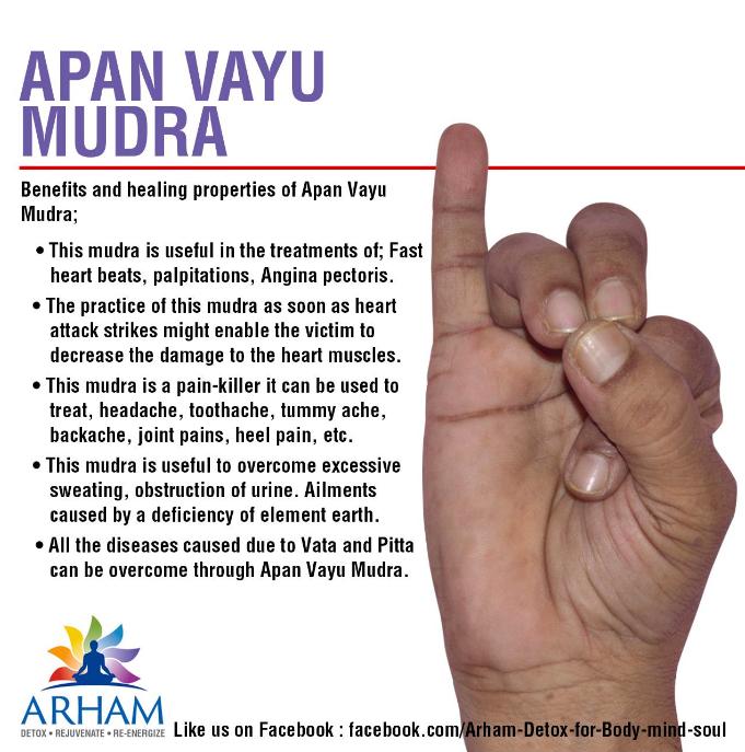 Apan Vayu Mudra-classiblogger web directory for mudras-List of Mudras for Good Health