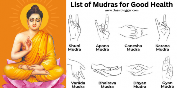List of Mudras for Good Health-classiblogger web directory for mudras